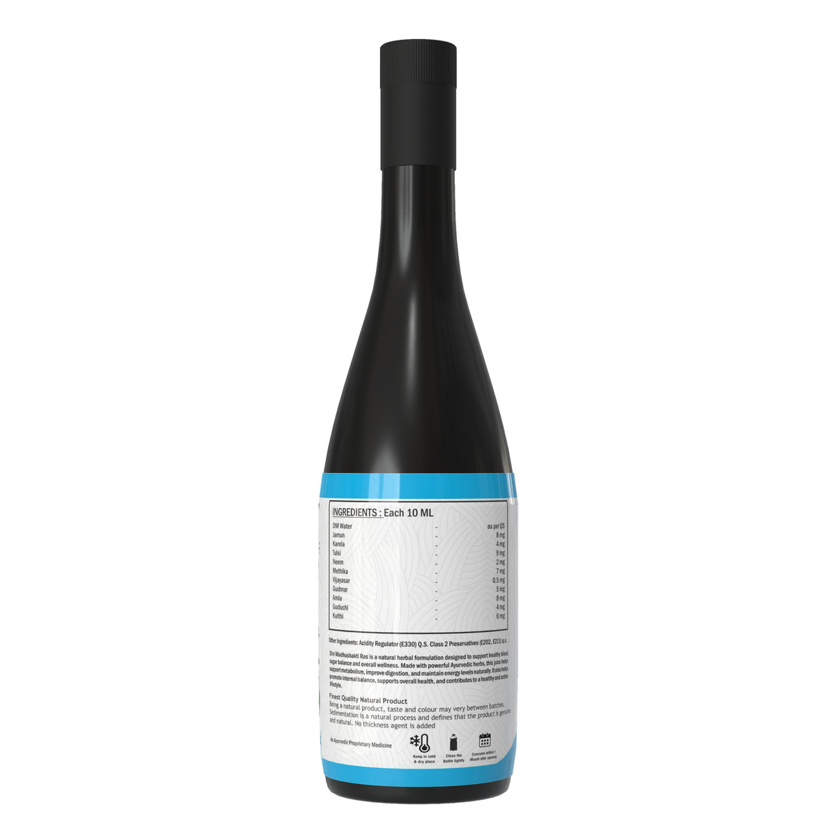 SHRI MADHUSHAKTI RAS 500 ML | Sugar Balance & Metabolic Wellness