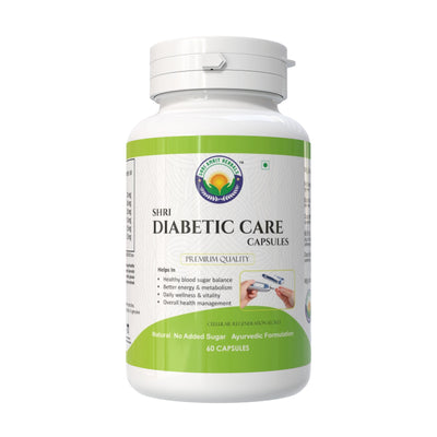 Shri Diabetic Care Capsules 60 Capsules | Blood Sugar Balance & Metabolism Support