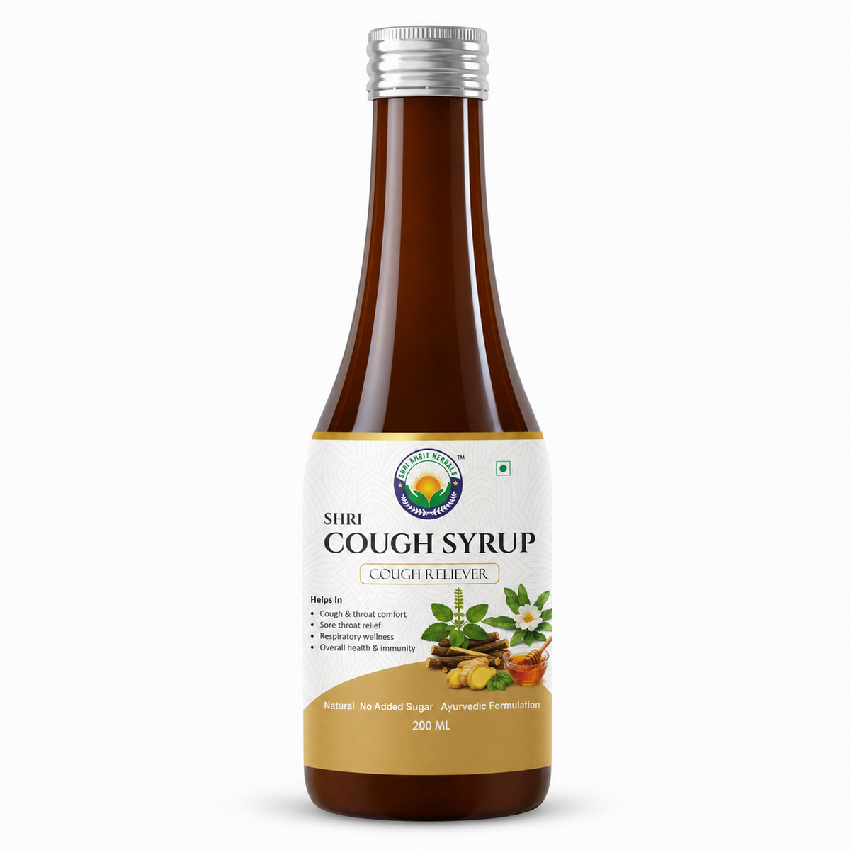SHRI COUGH SYRUP 200 ML | Cough & Throat Comfort Support