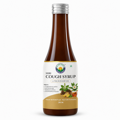 SHRI COUGH SYRUP 200 ML | Cough & Throat Comfort Support