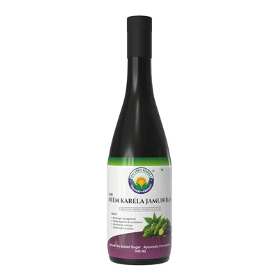 SHRI NEEM KARELA JAMUN RAS 500 ML | Blood Sugar Wellness & Metabolism Support