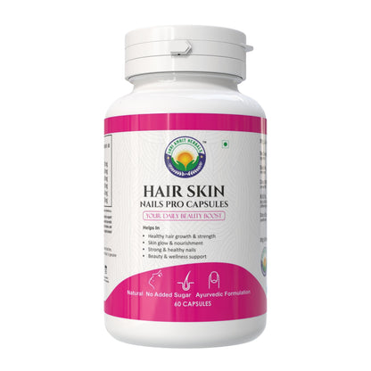 SHRI HAIR SKIN NAILS PRO CAPSULES 60 Capsules | Hair, Skin & Nail Wellness