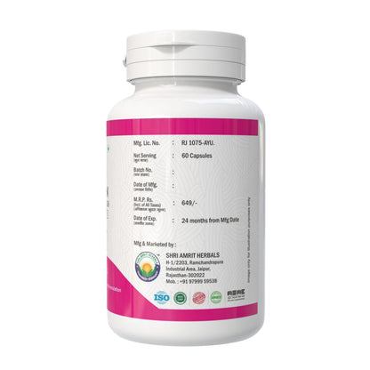 SHRI HAIR SKIN NAILS PRO CAPSULES 60 Capsules | Hair, Skin & Nail Wellness