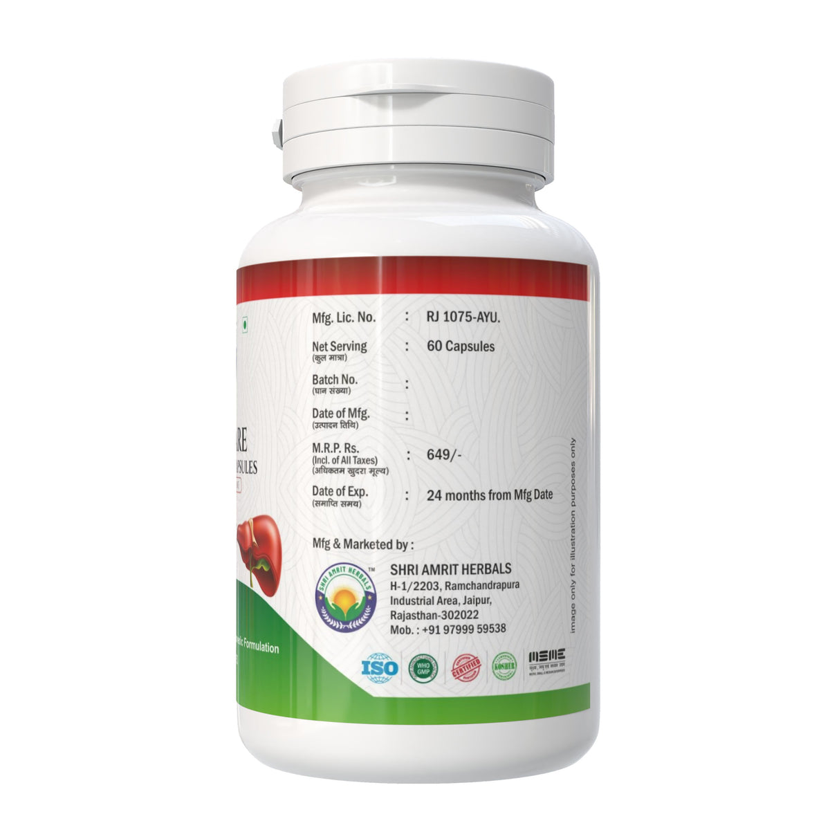 SHRI LIVO CARE CAPSULES 60 Capsules | Liver Wellness & Digestive Support